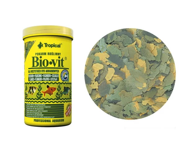 Ração Tropical Bio Vit flakes