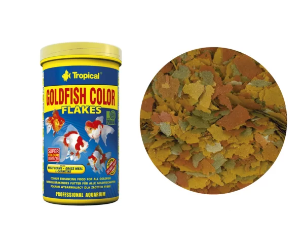 Ração Tropical Goldfish Color Flakes