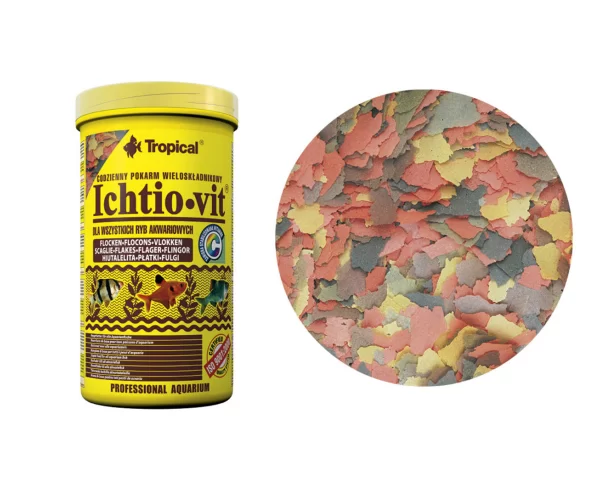 Ração Tropical Ichtio Vit flakes