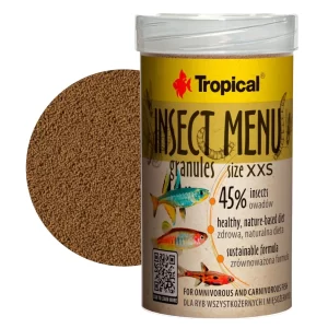 Ração Tropical Insect Menu Granules Size xxs 64g